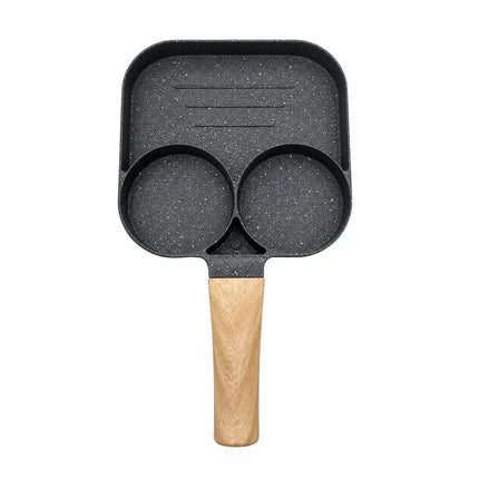 3-in-1 Breakfast Frying Pan | Ahlan Kitchens Qatar